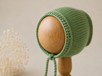 Hand Knitted Bonnet for Baby