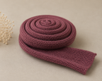 Hand Knitted Newborn Baby Wrap & Bonnet Set