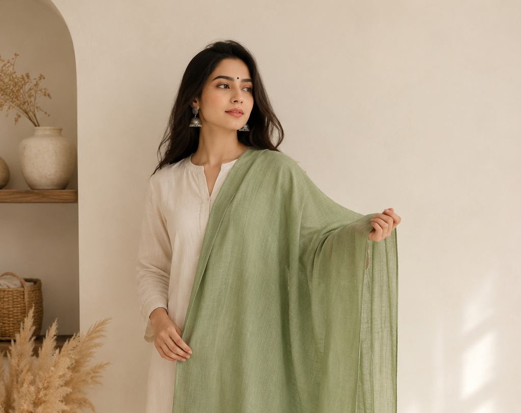 Pastel Summer Breathable Cotton Stole